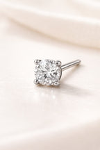 0.5 Carat Diamond Stud Earring – S925 Silver | Single Piece