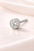 0.5 Carat Diamond Stud Earring – S925 Silver | Single Piece